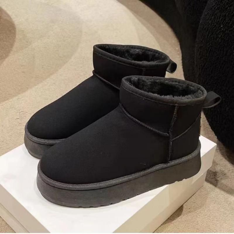 New Thick-soled Snow Boots, Women's Shoes, Thickened Warm Bread Shoes, Cotton Shoes and Women's Shoes