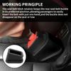 Car Seat Belt Buckle Cover EVA Anti Scratch Seatbelt Button Protector Seat Belt Protection Cover Auto Accessories Auto Interior