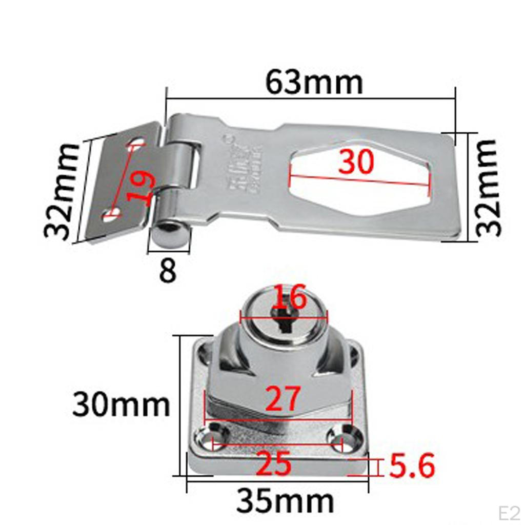 Door Lock Security With Key Set