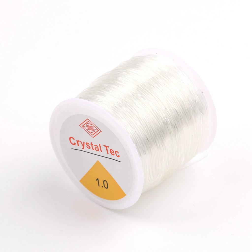 Elastic Beading Cord for Transparent Crystal and Buddhist Beads Bracelet