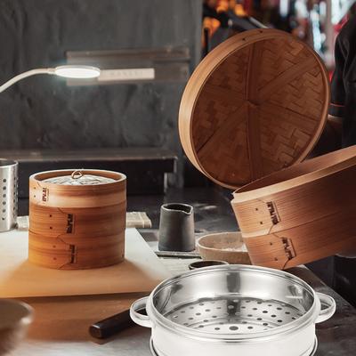 Stainless Steel Steaming Basket Kitchen Food Steamer Dishwasher Safe Even Heating Multi-Function Steamer Grid Household