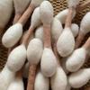 Cat Chew Wool Cotton Swab Toy Teeth Grinding Teeth Cleaning Kitten Toy Interactive Chew-resistant Teasing Cat Stick Toy