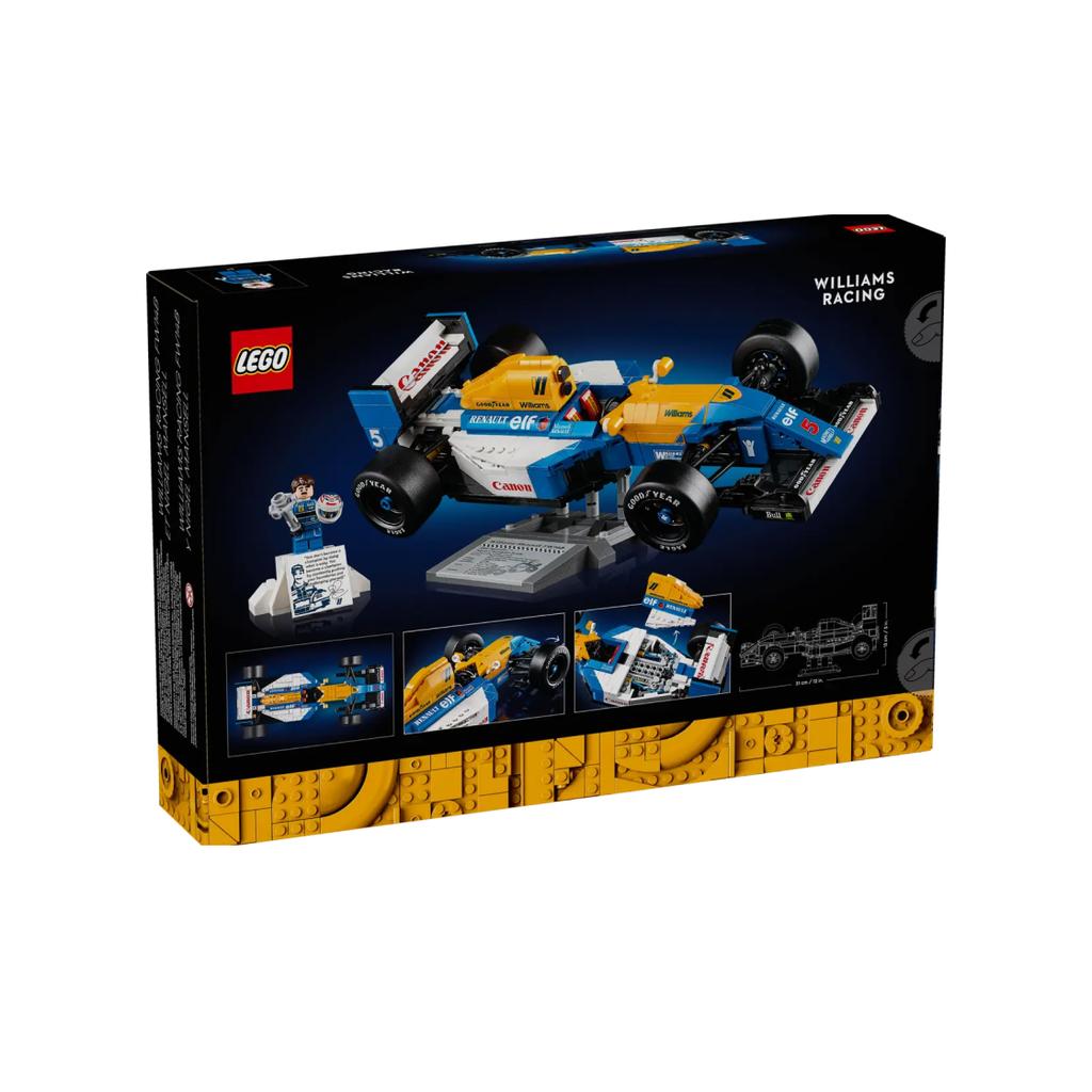 Lego Icons Williams Racing FW14B & Nigel Mansell