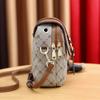 Women Phone Crossbody Bag Pu Leather Mini Shoulder Messenger Bag Travel Portable Coin Purse Card Pouch Bags for Girls Wallets