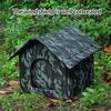 Insulated Warm Pet House For Cats And Small Dogs Outdoor Use Waterproof Rain Snow Protecting Easyly Clean
