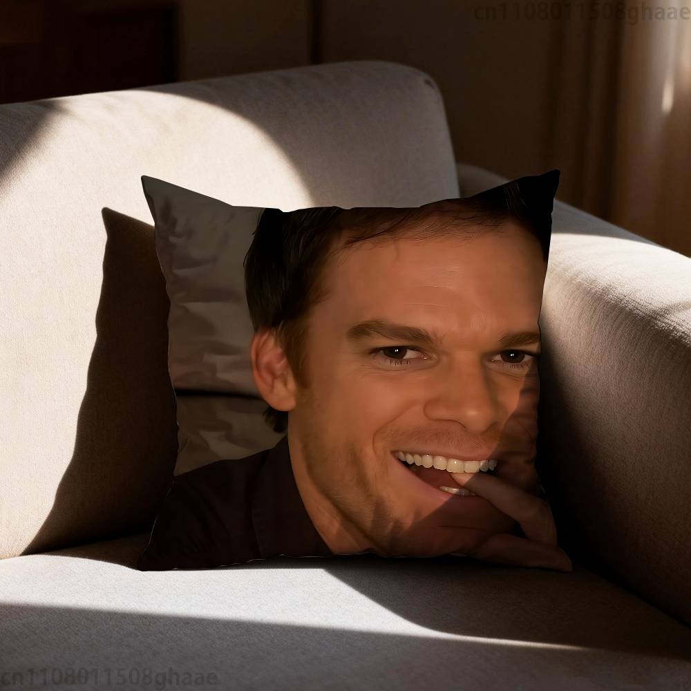 ציפית לכרית D-Dexter חמודה של מייקל סי, סגנון קז'ואל, מתאימה לקישוט הבית (ללא ליבת הכרית)