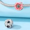 Minimalist Sparkling Bead Spacer Positioning Buckle Charm Pendant Beads Diy Jewelry Bracelet Accessories Copper