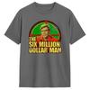 T-shirt TV Unisex Sei Milioni di Dollari T-shirt Estive in Puro Cotone per Unisex Hip Hop T-shirt Stampata Manica Corta Abbigliamento Streetwear