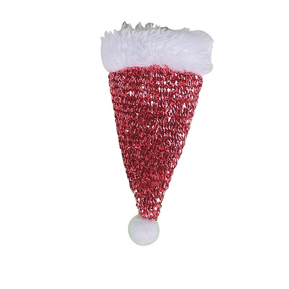 10pcs Handmade Christmas Cutlery Holder Funny Xmas Tableware Storage Bag  New Year Festival Gifts