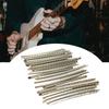 Pack of 24Pcs Silver Electric Guitar Fret Wire Guitar Fretboard 24 Fret 2.4/2.7/2.9mm for Guitar Fingerboard Replacement