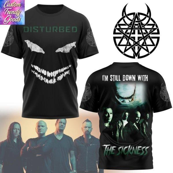 Disturbed Im Still Down With The Sickness 3D T-Shirt XXL