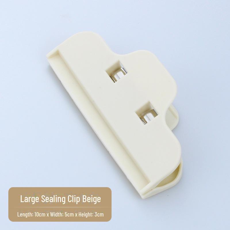 Strong Plastic Bag Sealing Clips for Snacks - Moisture-Proof and Fresh-Keeping