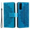 For Sony Xperia 10 VI Case Mandala Flower Imprinted Flip Stand Phone Cover