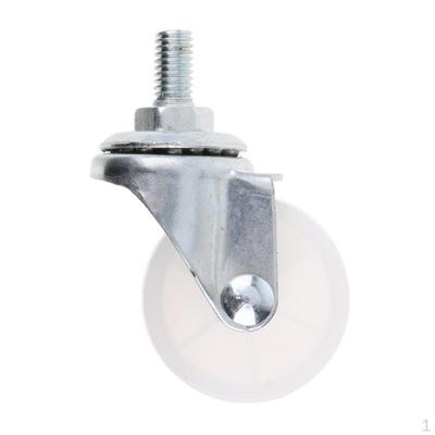 Rueda giratoria universal de repuesto para cochecito de muebles de 1,5 pulgadas, flexible