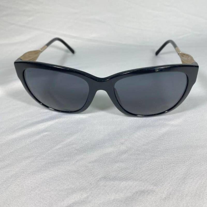 Used BURBERRY B4203 3001/87 Sunglasses Black Frame Dark Lens Men Women Unisex Brand Eyewear Popular Free Shipping Anonymous Delivery