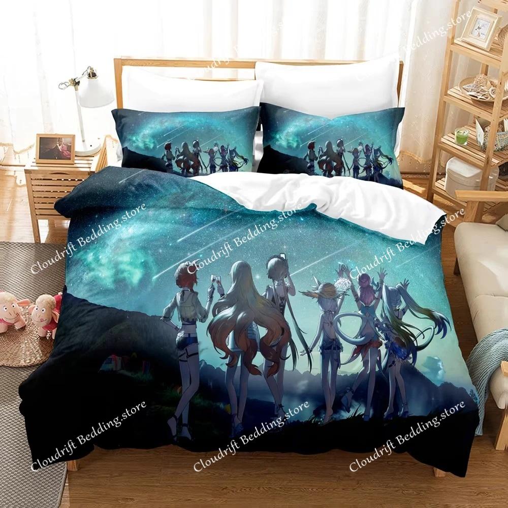 New Anime Honkai Impact 3rd Bedding Sets Duvet Cover Set With Pillowcase Twin Full Queen King Bedclothes Bed Linen Home Textiles