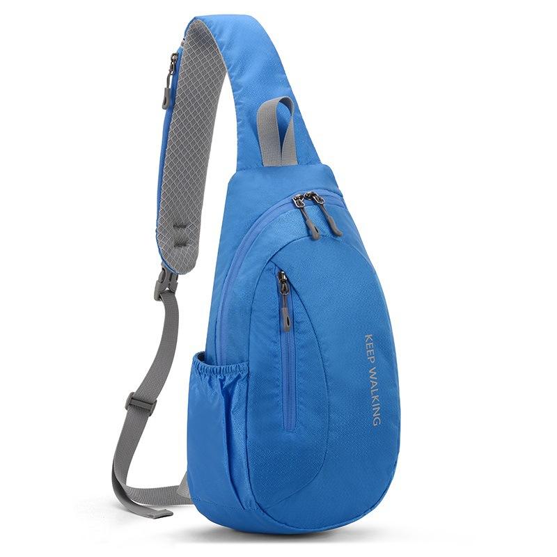 Outdoor Reflective Waterproof Running Shoulder Bag Men'S Crossbody Chest Sports Bag Women'S Hiking Cycling Climbing Backpack
