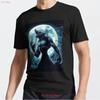 MOST POPULAR Wolf Active Cool Design Awesome Idea T Shirt Vintage Washed Top For Everyday Wear Homme Stretched Streetwear