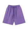 12 Colors 100% Cotton Men's and Women's Same Pull Rope High Waist Loose Fashion Casual Oversize Shorts Sweatpants