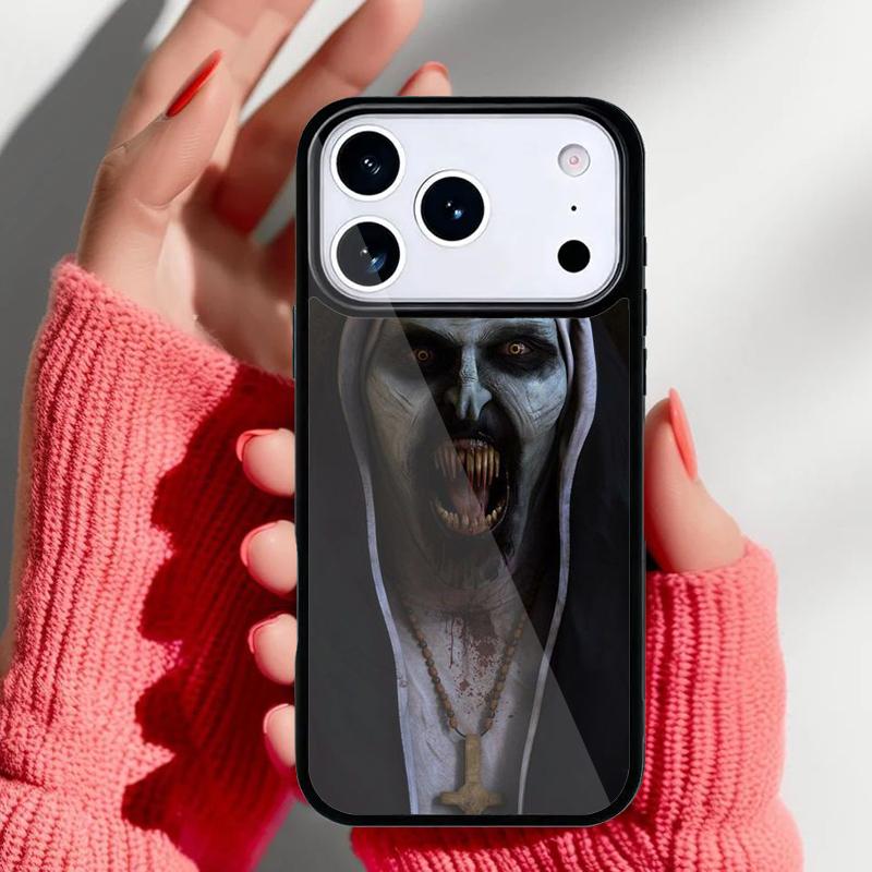 Creepy Nun Dead Horror Phone Case for iPhone 17 16 15 14 13 Pro Max Back Cover for 12 11 Pro Coque