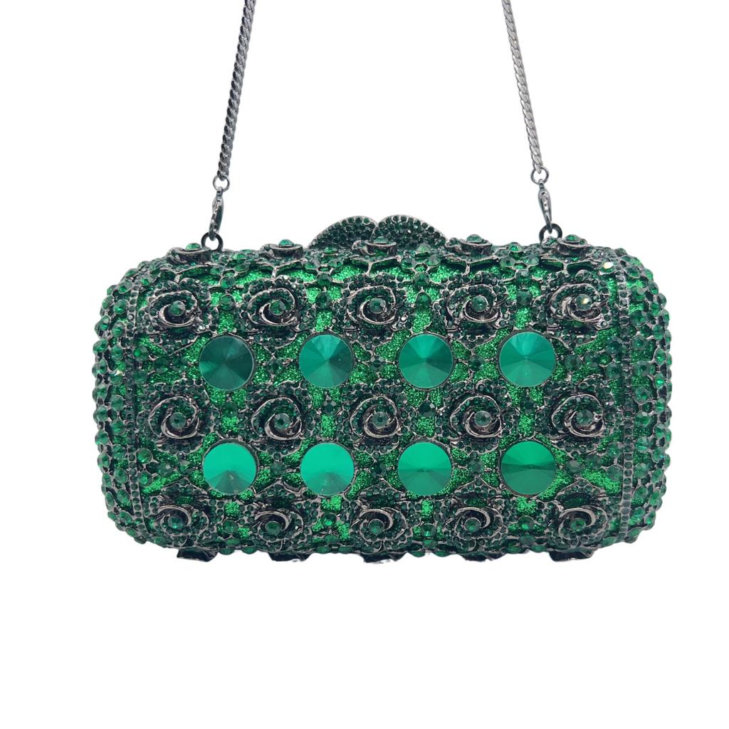 Crystal Bag Diamond-encrusted Rhinestone Dinner High-end Light Luxury Banquet Party Women's Clutch