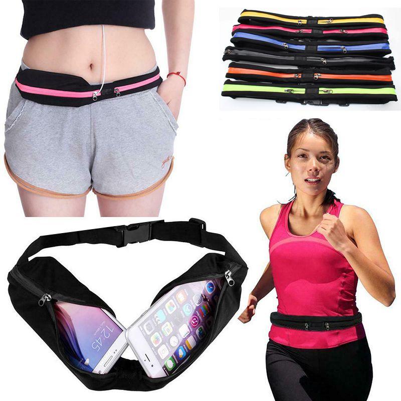 Multifunctional Running Belt Pocket Bag Pack For Workout And Cycling