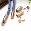 10PCS Adjustable Metal Tail Clip Secure Fastening Cylindrical Straight Tube Bell Cord Locks Adjustable Metal Clips DIY