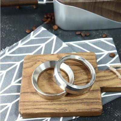 Quantitative Loop Coffe Accessories Magnetic Anti-flying Powder Coffee Bar Accessories Stainless Steel Coffee Powder Ring Tools