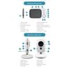 3.2 Inch Wireless Video Baby Monitor With Lullabies Auto Night Vision Two Way Intercom Temperature Monitoring Babysitter