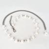 Pearl Waist Chain Women'S Sweet Belt Dress Simple Waist Elegant Belt With Skirt Decorative Belt