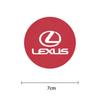 2Pcs Car Coaster Water Cup Mat Non-Slip Pad Key For Lexus RX350 Ct200h NX300 IS250 NX300h RX400h GX470 GS300 LS GS GX460 IS200HK1 