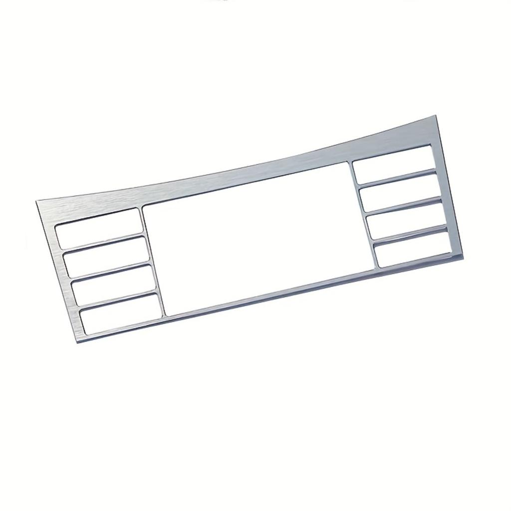 For Mercedes-Benz E-Class W213 2016-2023 E200L E260L E300L Center Control Panel Decorative Frame  Anti-Fade Polished Surface Self-Adhesive No Drilling