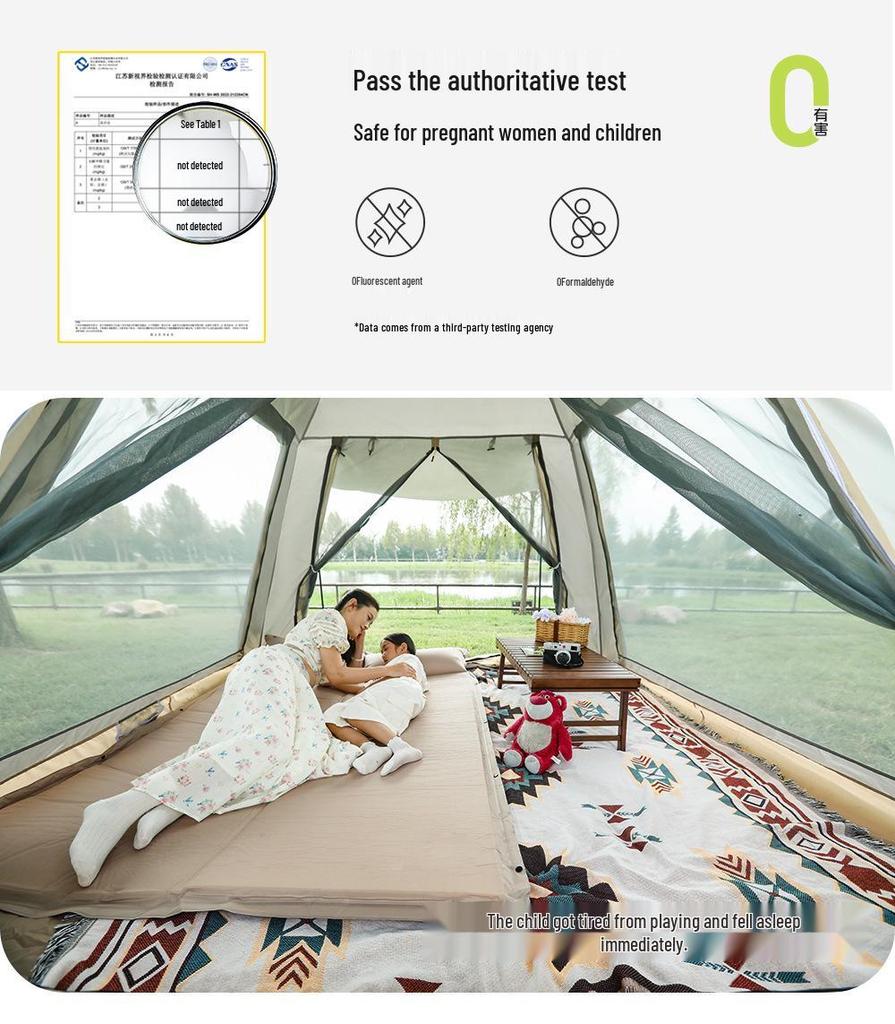 3-4 Person Automatic Rainproof Camping Tent - Indoor/Outdoor Portable Equipment