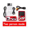 (Rot, Doppel) Sup Handheld-Spielekonsole Retro Nostalgisches Kinderspielzeug 400 Spiele