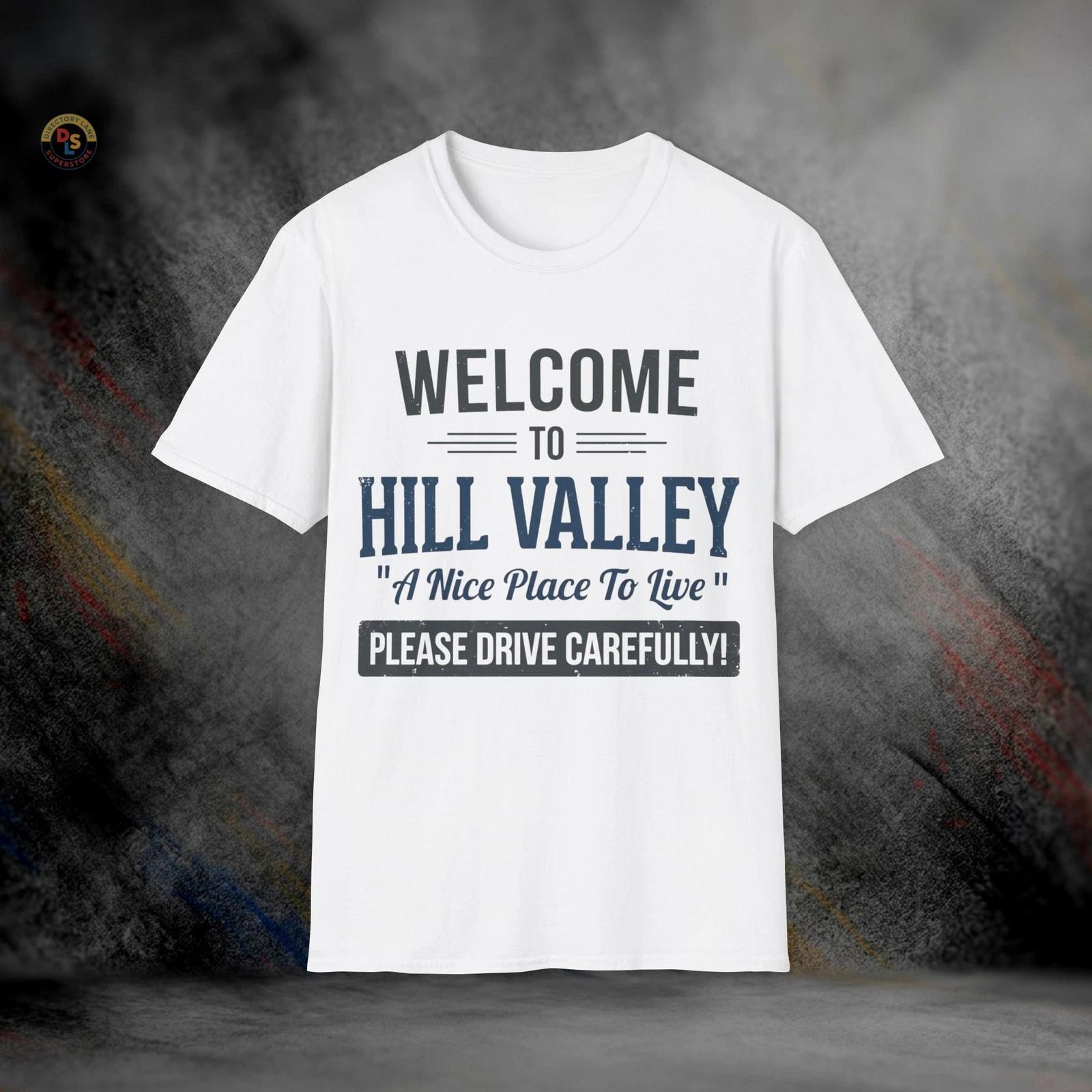 Welcome to Hill Valley Back to the Future T-Shirt | Softstyle Tee XXXXL