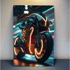 Vintage Motorcycle Sci Fi Tin Sign Metal Wall Art Decor 20x30cm Home Collectible