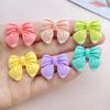 10PCS New Models Colorful Cartoon Bow Flowers Series Resin Scrapbook DIY Jewelry Hairpin Headrope Decoration Crafts