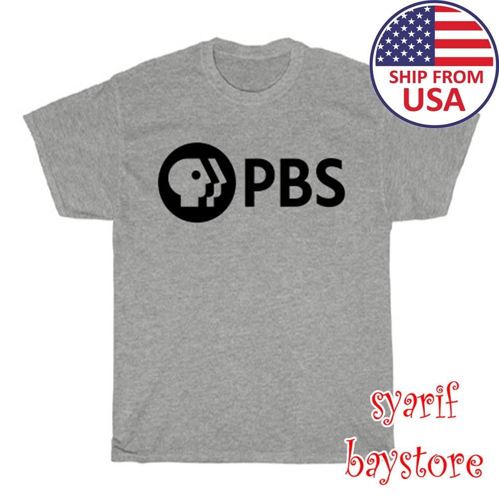 PBS Public Broadcasting Service Men s Grey Size S to 5XL XXXL