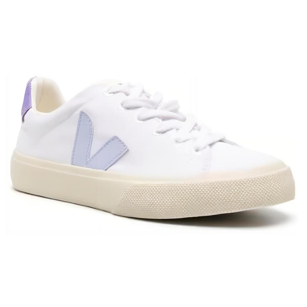 VEJA Comfortable Round Toe Low top Skateboard Shoes Women's White CA0103500
