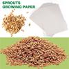 200 Sheets Of Nursery Paper Sprout Vegetable Planting Paper 18 X 26.6Cm, Suitable For Plant Germination Tray