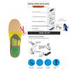 Shock-Absorbing Sweat-Wicking Arch Support Insoles for Basketball & Running