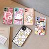 Kawaii M-Molangs Phone Case for iPhone 16 15 14 11 12 13 Pro Max X XS Translucent Matte Cover