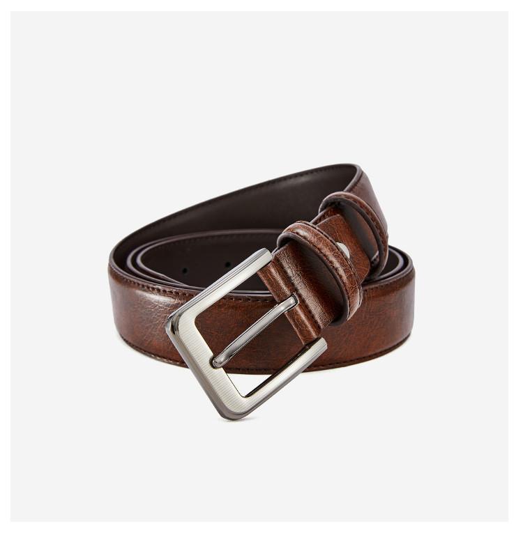 Korean Style Men's Versatile Pin Buckle Belt: Casual & Business for All Ages