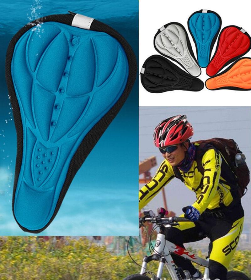 Buy Soft 3D Cycling Bicycle Seat Pad Moutain Bike Saddle Cover Bicycle
