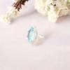 Sky Blue Topaz Gemstone 925 Sterling Silver Jewelry Handmade Unique Ring For Her RR-64-12
