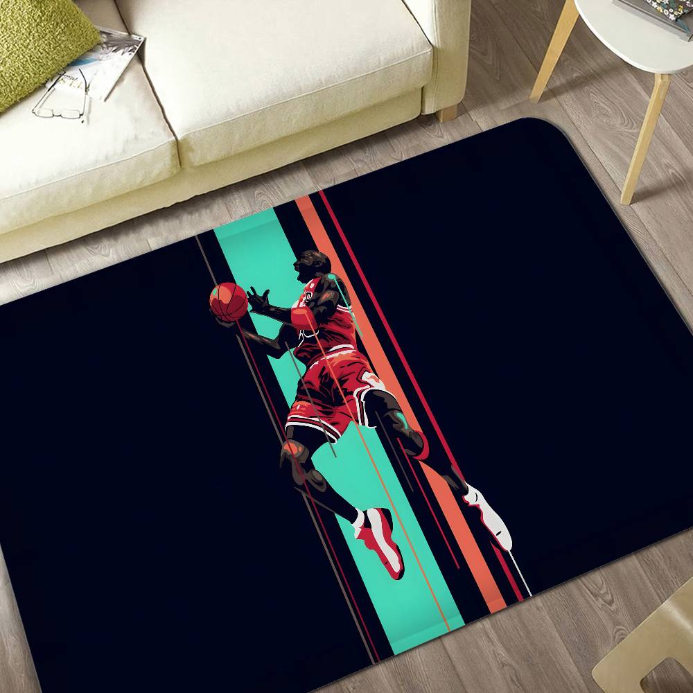 America Basketball Jordan Door Mat Washable Non-Slip Living Room Sofa Chairs Area Mat Kitchen Doormat Area Rug