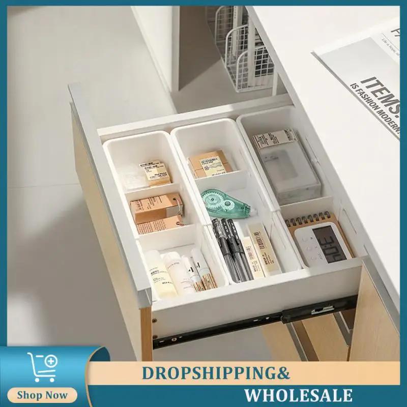 

Household Storage Box Compartmentalized Design Easy To Organize Functional Durable Drawer Organization Storage Box Easy To Carry