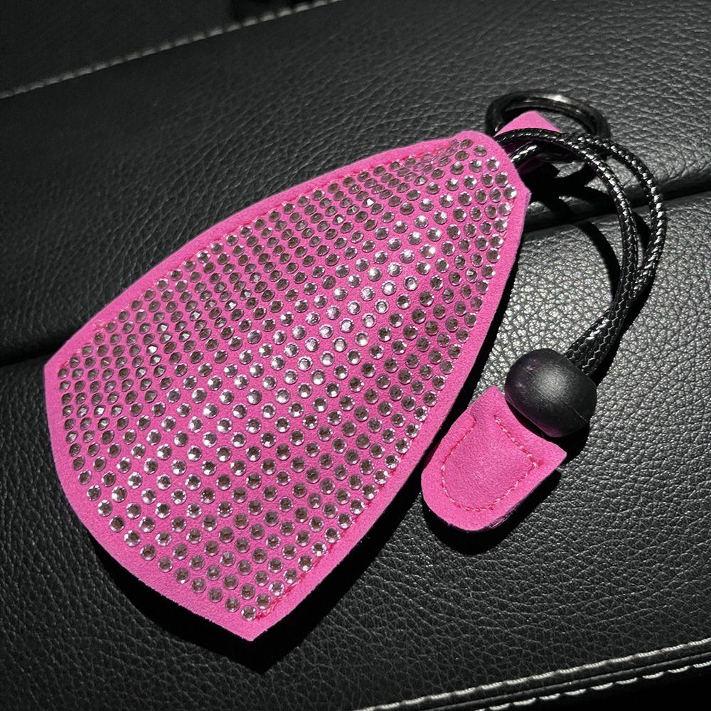 Universal Rhinestone Key Case for Women Car Accessories Bling Diamond Keychian Fob Cover Holder Keyring for VW Bmw Benz Etc