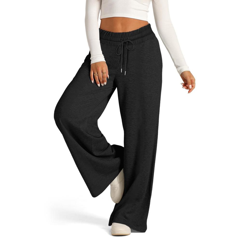 Women's High Waisted Wide Leg Sweatpants Casual Yoga Jogger Pants