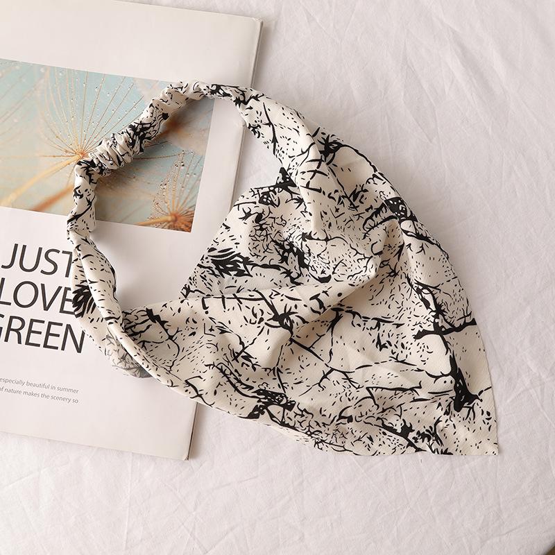 Elastic Bandana Headbands for Women and Girls Adjustable Soft Fabric Hair Accessories Suitable for Various Hairstyles and Daily Use